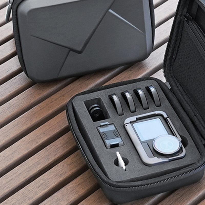 Drone Hard Shell Case - Estojo armazenamento câmera rígido para ação