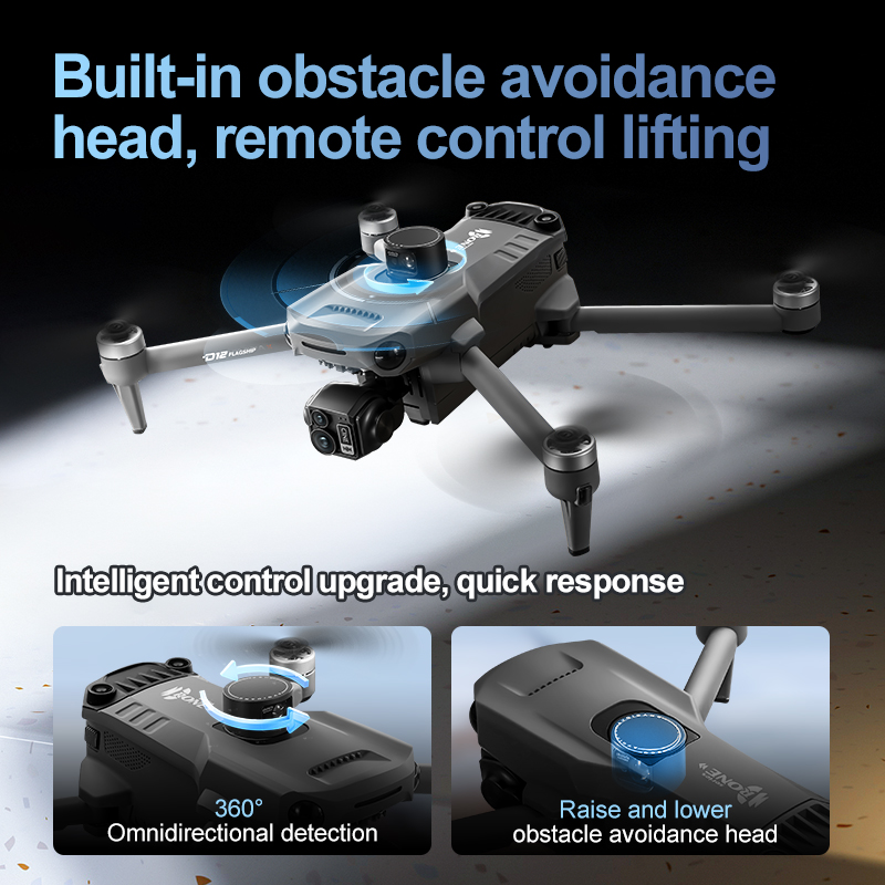 Drone RC Quadricóptero 8K com  - Drone Controller Screen avaliação e preço