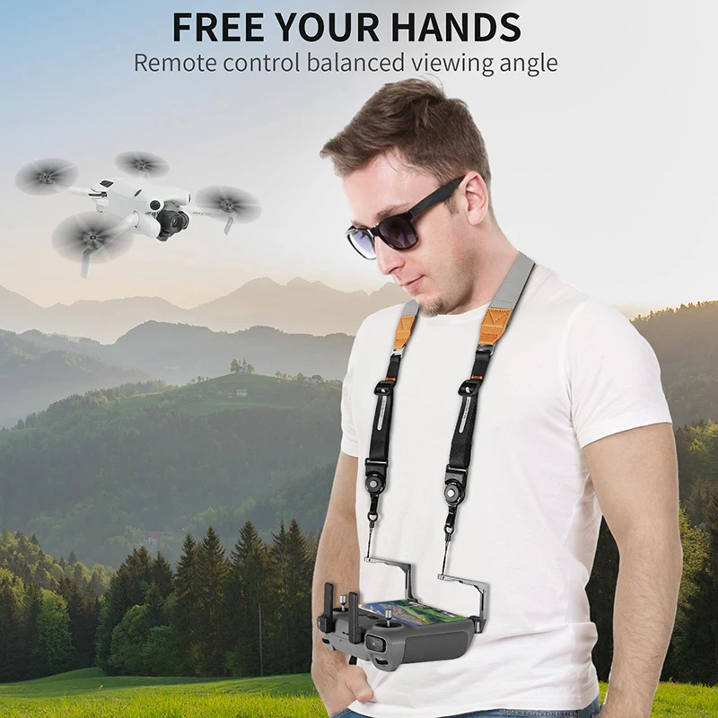 Rstoq para dji rc/rc 2 drone s - Drone Remote Controller Lanyard avaliação e preço