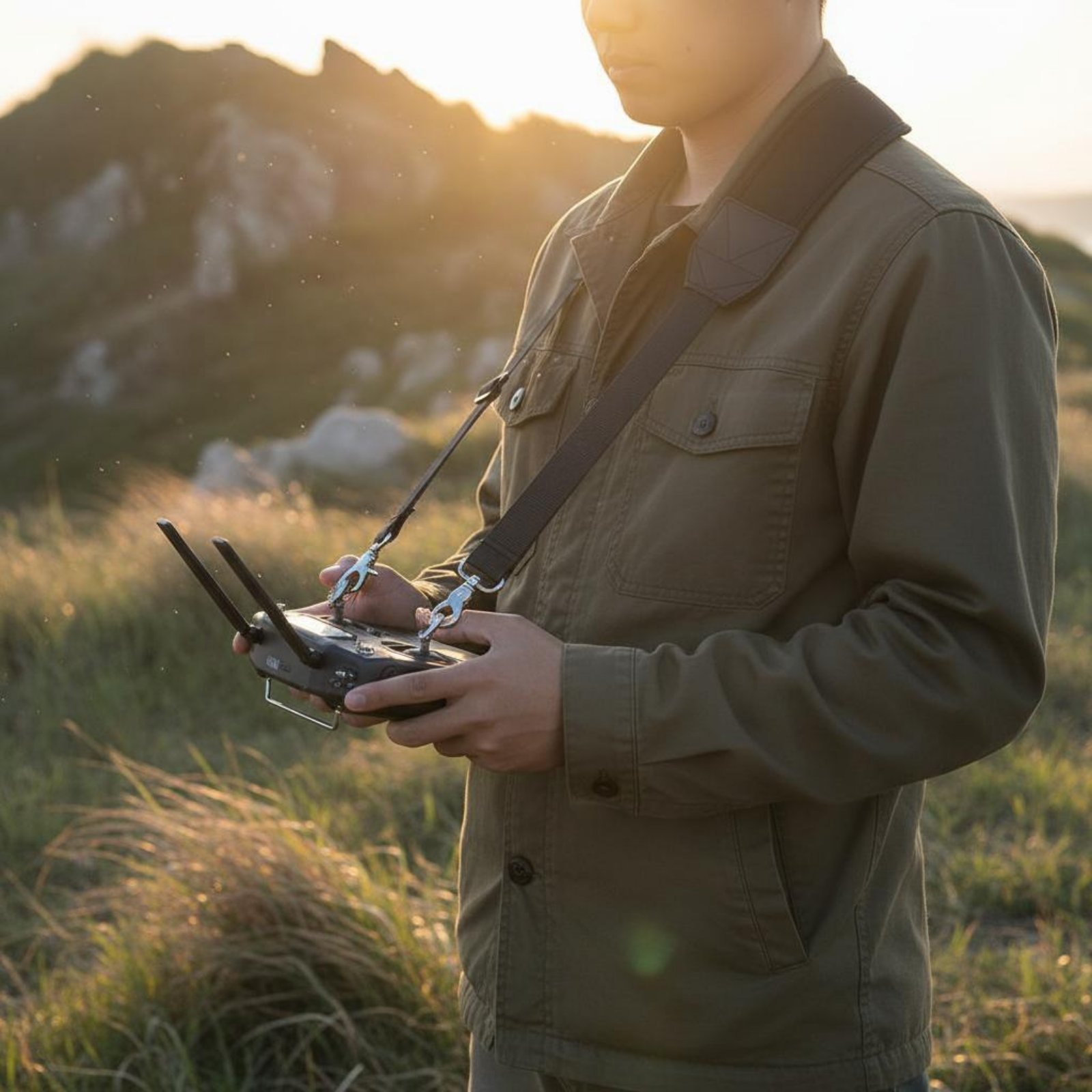 Alça para transmissor de drone - Drone Remote Controller Lanyard avaliação e preço