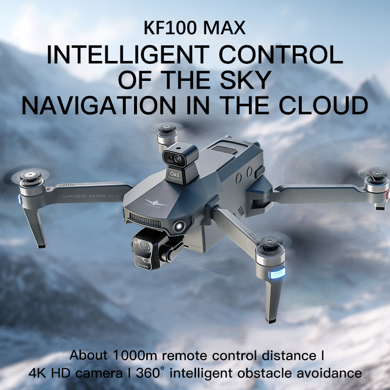 Kf100 max gps drone 4k câmera  - Drone Controller Screen avaliação e preço