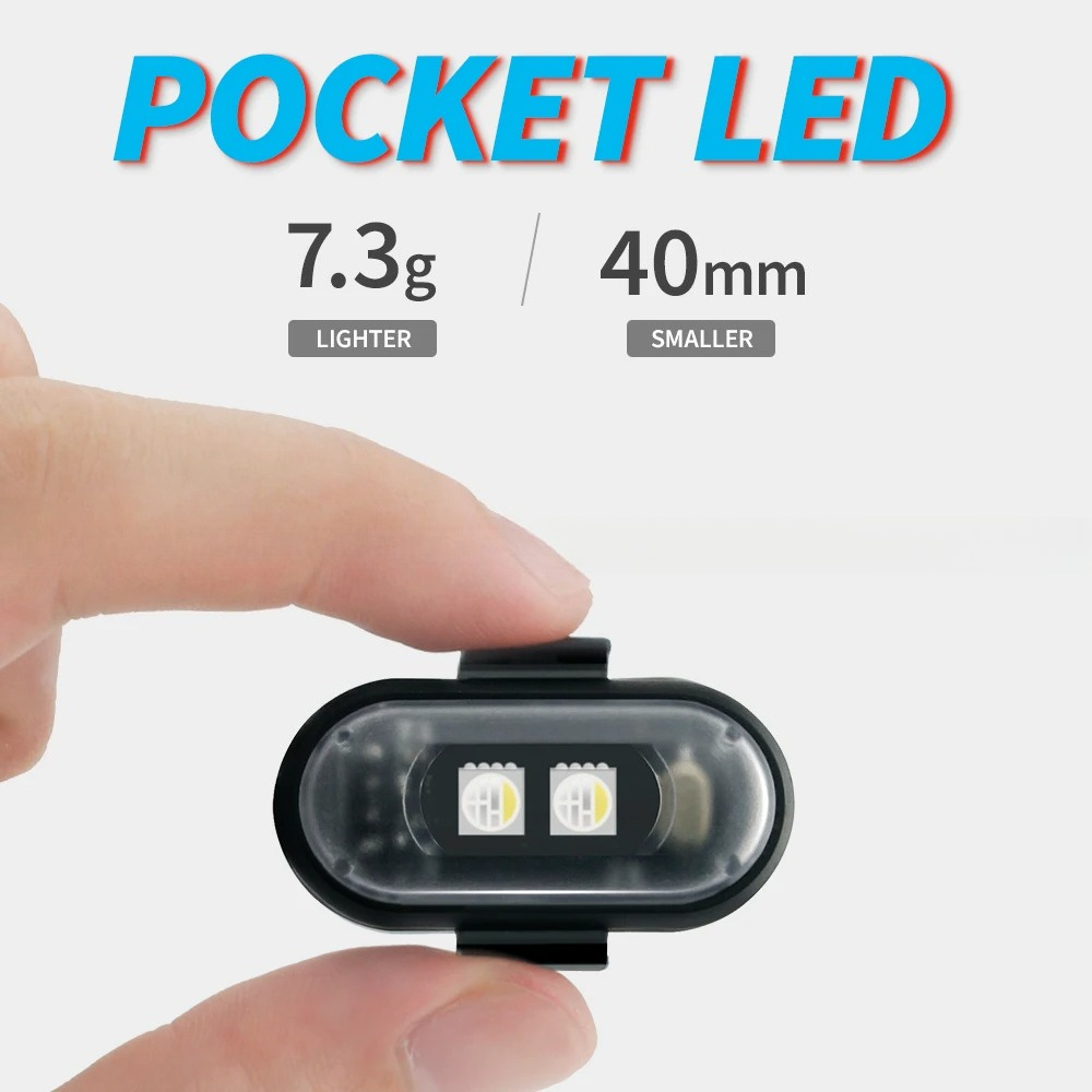 Luz estroboscópica para motoci - Drone Strobe Light avaliação e preço