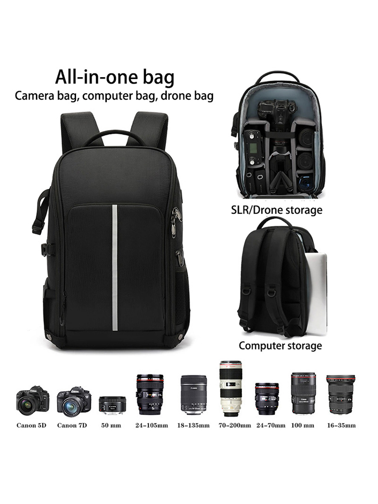 Mochila para fotografia ao ar  - Drone Strobe Light avaliação e preço